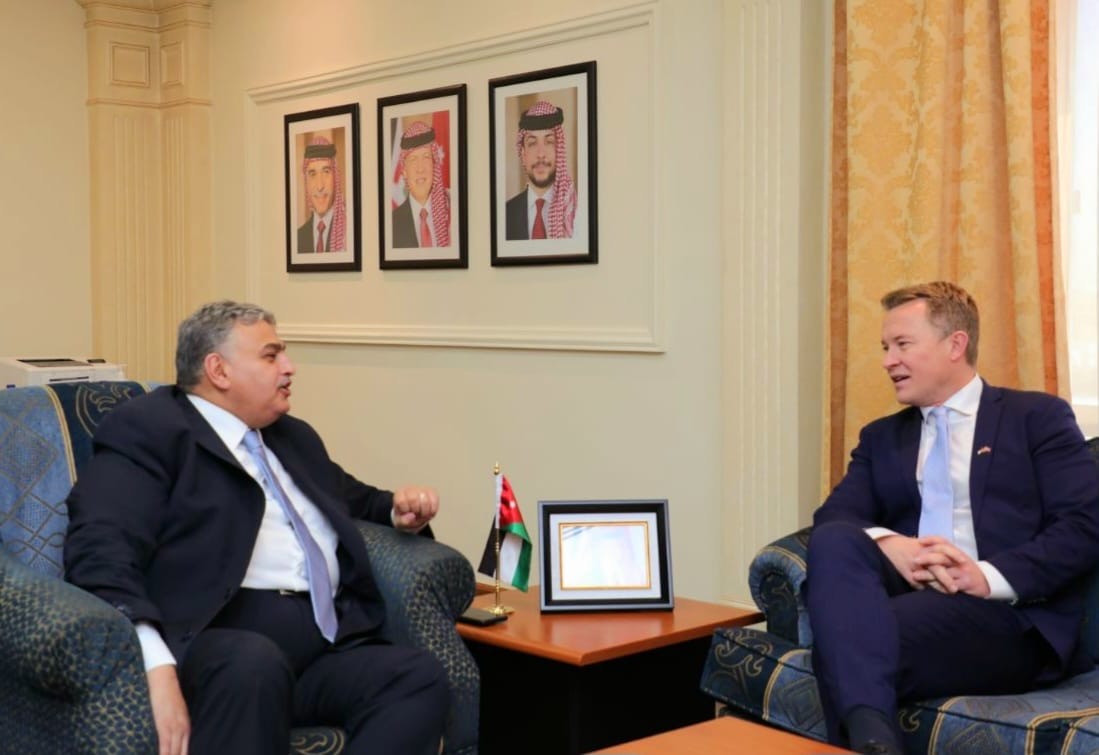 Honored to welcome Deputy-FM @akravik79 to Jordan. Grateful for the strong bilateral relations- and friendship between 🇯🇴 and 🇳🇴. Important discussions and shared concern regarding the situation in the region, with focus on the humanitarian situation in #Gaza @ForeignMinistry