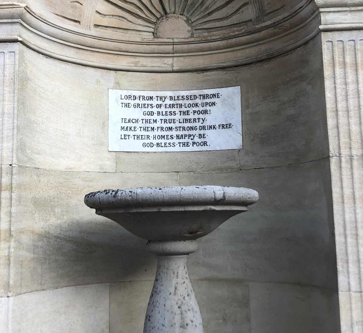 Drinking fountain in Marlon’s Road, Kensington