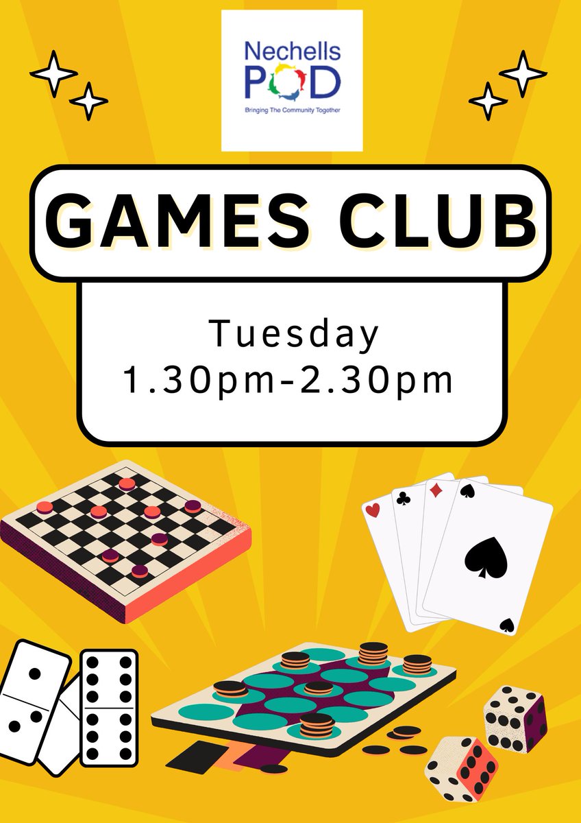 Games Club is ON today at Nechells POD! 🌟 Join us for a fun-filled day featuring a variety of weekly activities like walking, table tennis, and MORE! 🚶‍♂️🏓 Don't miss out on the excitement - come be a part of the action! #NechellsPOD #CommunityFun