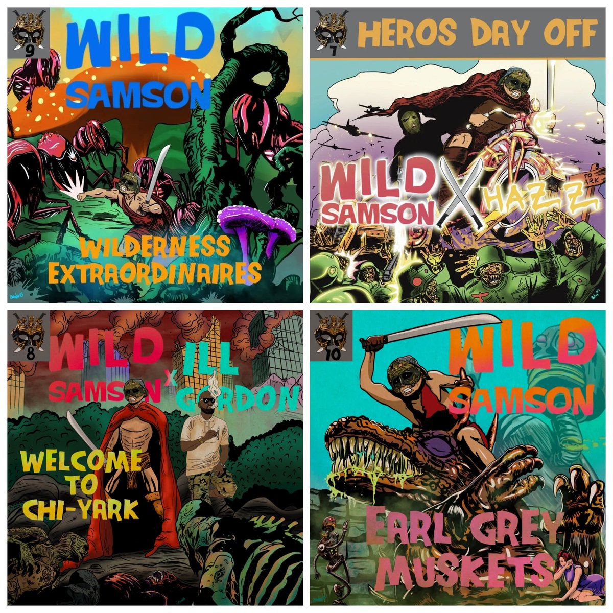 wild_samson's tweet photo. Last Year's releases https://t.co/1PJuzyUyVA