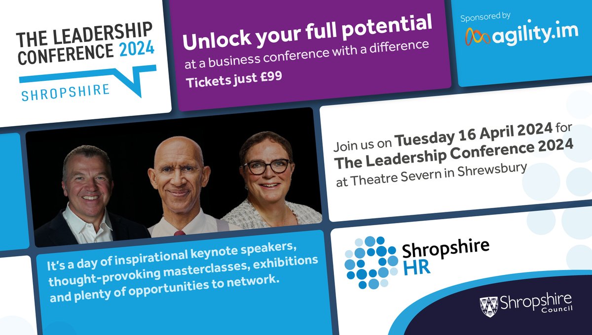 Shropshire HR (@shropshirehr) on Twitter photo Looking for a great event to attend? Come and join us at the Leadership Conference on 16th April It's going to be amazing! orlo.uk/r9x2y
@Michael Heppell @InstLeadership @SEE Change Happen - The Inclusive Culture Experts <a href="/serviceanimal5/">Service Animals</a> <a href="/yarringtonltd/">Yarrington</a>
<a href="/tv_shropshire/">Shropshire Business Live TV</a> Looking for a great event to attend? Come and join us at the Leadership Conference on 16th April It's going to be amazing! orlo.uk/r9x2y
@Michael Heppell @InstLeadership @SEE Change Happen - The Inclusive Culture Experts <a href="/serviceanimal5/">Service Animals</a> <a href="/yarringtonltd/">Yarrington</a>
<a href="/tv_shropshire/">Shropshire Business Live TV</a>