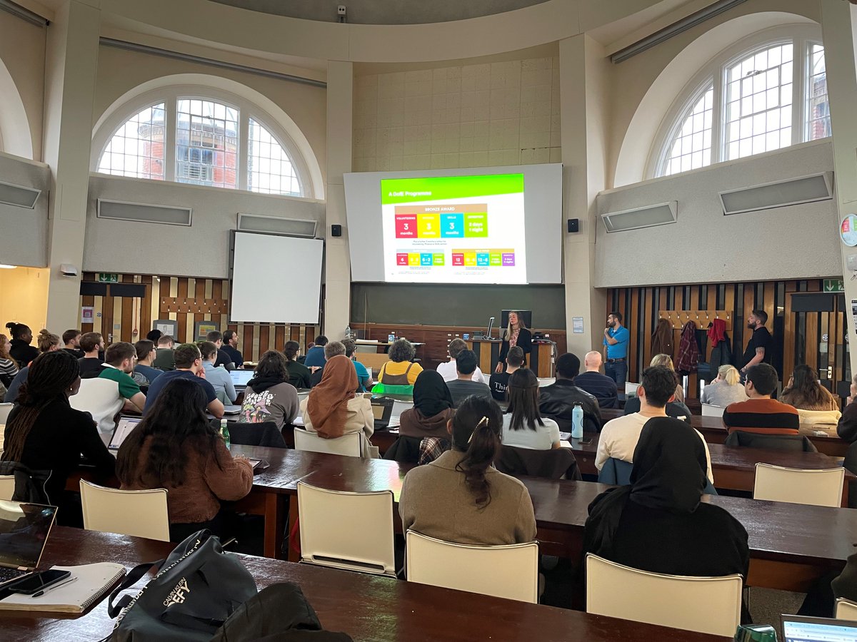 UoB Train to Teach PE (@uob_teachpe) on Twitter photo Full house today, with all <a href="/UoBTeach/">UoBTeach</a> secondary PGDE subjects represented. Learning about how to get involved with <a href="/DofE/">The Duke of Edinburgh’s Award</a> in both their SP2 schools and future teaching posts. An example of the wider opportunities we provide our trainee teachers. #transforminglearning Full house today, with all <a href="/UoBTeach/">UoBTeach</a> secondary PGDE subjects represented. Learning about how to get involved with <a href="/DofE/">The Duke of Edinburgh’s Award</a> in both their SP2 schools and future teaching posts. An example of the wider opportunities we provide our trainee teachers. #transforminglearning
