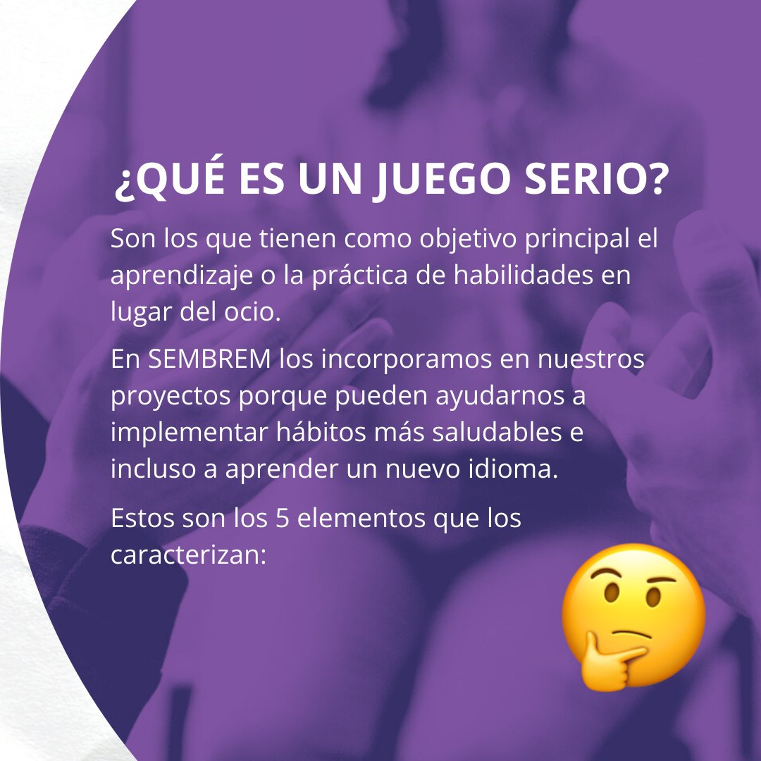 SEMBREM_org's tweet photo. 😯 Això és seriós... 😯⁣⁣ 😉 O, potser, no... 😉⁣⁣ ⁣ Hui ens centrem en els anomenats "jocs seriosos", un tipus de joc molt peculiar que té molt a aportar. 👩‍💻🧑‍💻 https://t.co/AtIO7xIGeD
