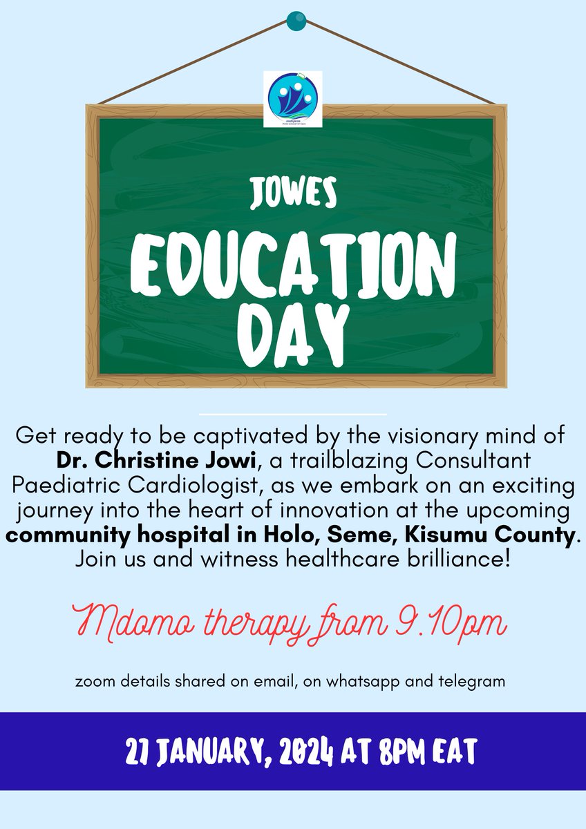 Dr. Christine Jowi specialises in Pediatrics and Interventional Pediatric Cardiology, Professor at the Dept. of Pediatrics and Child Health at UoN, founder member of the Cardiac Program at Mater Misericordiae and offers monthly cardiac services in Kisumu.   #EducationDay