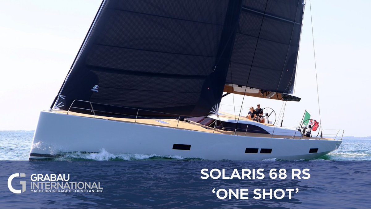 Check out the stunning 2017 Solaris 68 RS 'ONE SHOT' for sale with Grabau International.

ow.ly/rOYJ50QteuH

#yachtbroker #yachtbrokerage #yachtsales #luxuryyacht #yachtsforsale #solarisyachts #solarisyachts68 #solaris68 #italianyacht #performanceyacht #bluewatercruiser