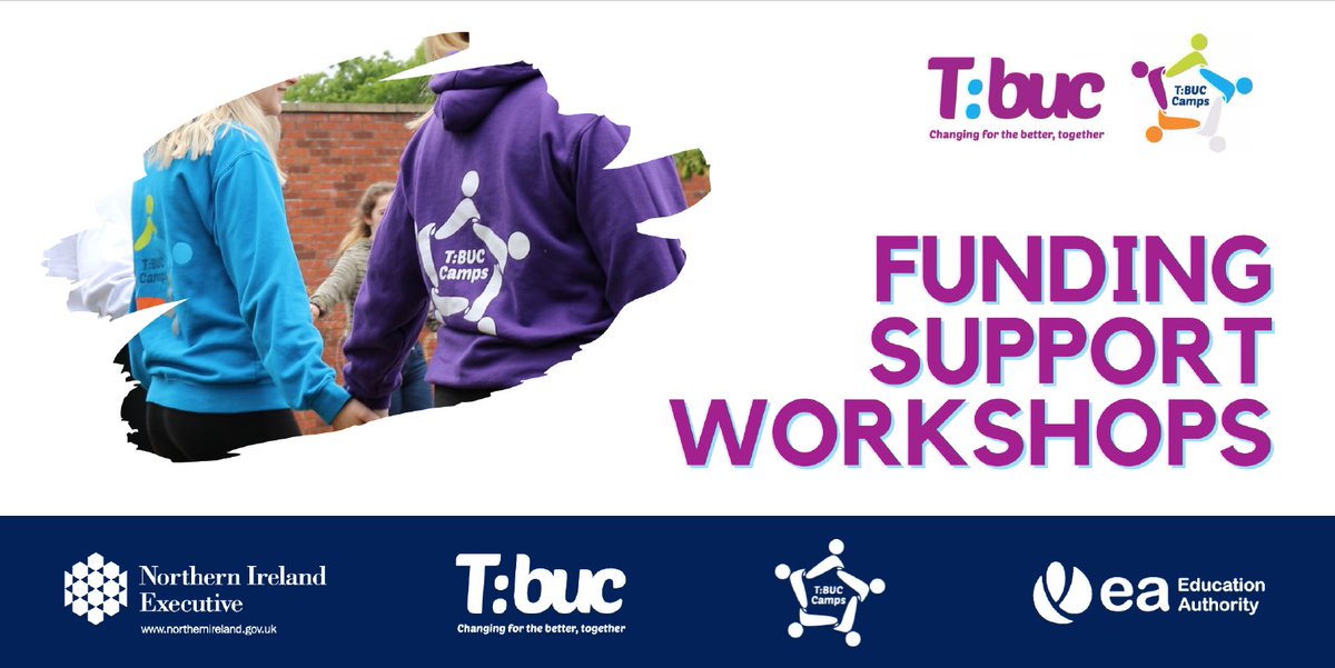 Due to demand, we have added an additional TBUC funding support workshop on Wed 31st Jan at 3.30. The workshop can be booked here: buytickets.at/eayouthservice… Don't forget applications are open until 4pm on Friday 9th February!