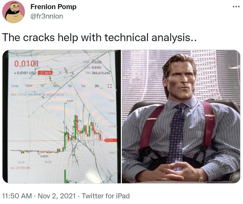 sigmasol69's tweet photo. @CryptoWizardd i've sold all i had into $sigma using the cracked ta method (i am on crack) https://t.co/j53pOkvNuP