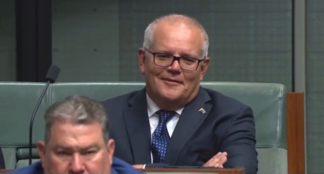 Australia's greatest embarrassment. Swore himself into multiple ministries, rejected Robodebt victims, gaslit Australians, trashed democracy, wouldn't hold a hose.

Scott Morrison: The Cook leech, a pit of depravity, a dickhead. Good riddance. #auspol #Scomo #ScottyFromMarketing