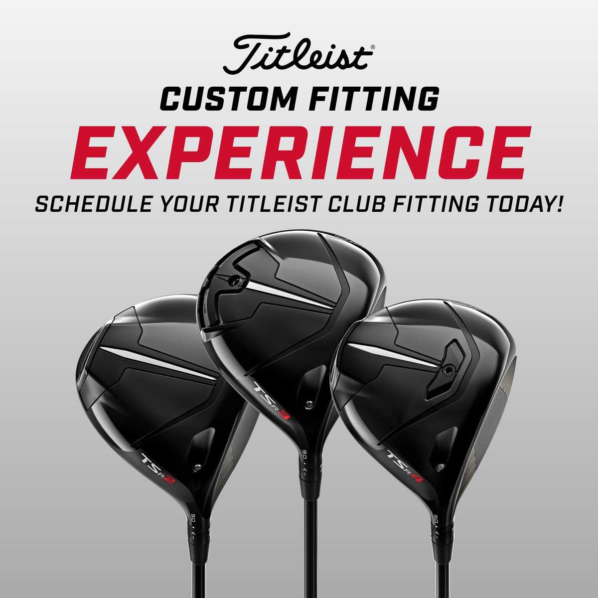 🏌️‍♂️⛳ FREE Titleist Fitting appointment available today! ⛳🏌️‍♀️
2.00pm - 3.00pm
Call 01752 848668 option 5 to book your FREE appointment with the Golf Shop today

#golf #golffitting #fittingday #golfing #golfclub