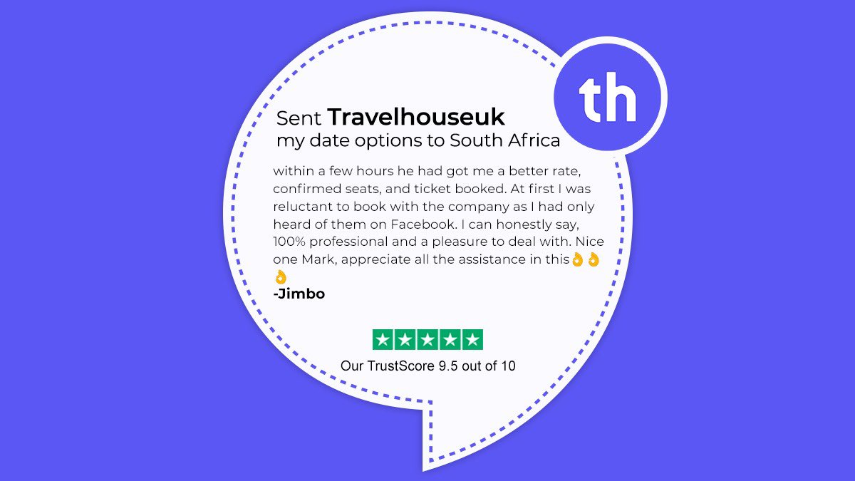 We love hearing from our amazing customers. Thank you for sharing your positive experience with us. Have your own story to tell? Please leave a review and join the community of our happy travellers. bit.ly/4b2Pxwv #CustomerExperience #Travelhouseuk #TuesdayMotivaton