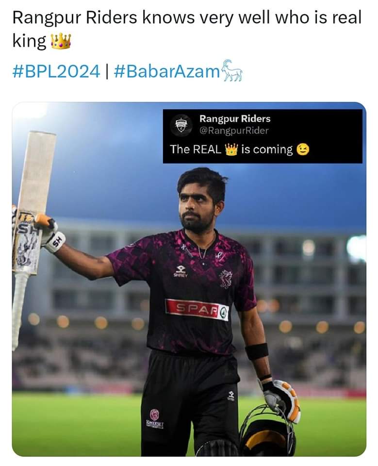 AkbarAli419's tweet photo. #BabarAzamwinwithfifty
#BabarAzam
#Kingbabarazam https://t.co/ee3zzM8AXH
