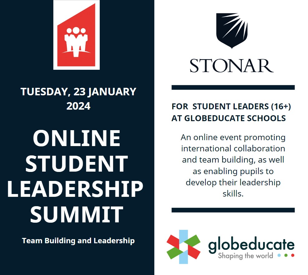 We're delighted to be hosting the @Globeducate #OnlineStudentLeadershipSummit today, bringing together pupils from Globeducate schools around the world. The event promotes international collaboration and team building, leadership & communication skills!
#shapetheworld
