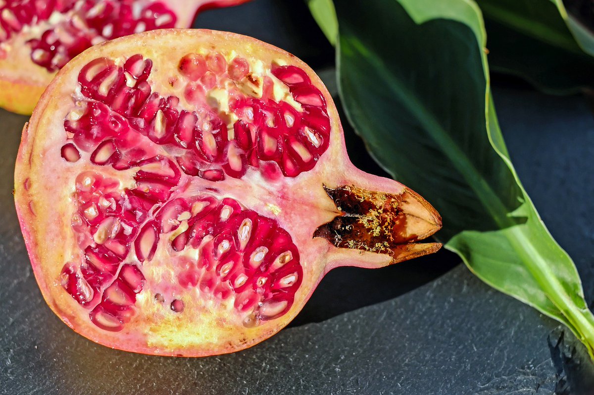 Pomegranate is a key ingredient in our delicious vegan seasonal salad. Pomegranates are packed full of vitamins and minerals, including Vitamins C and K and have been used in food and medicine for thousands of years. Browse our menu here: starbistro.org #FoodFactFriday