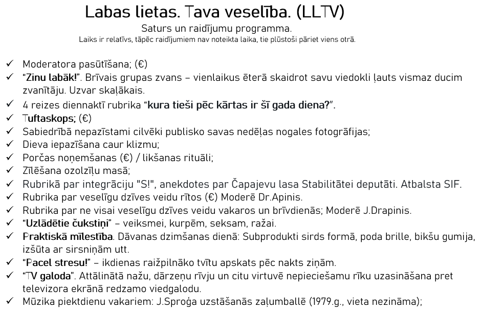 2N_ICEBOX's tweet photo. Beidzot ir tapis jaunas, moderni-alternatīvas viedtelevīzijas LLTV "mugurkauls". Sadarbībā ar daudziem nozares viedekspertiem, viedokļu viedlīderiem, izkristalizējusies viedprogramma. Drīz iesim gaisā. Viedidejas raidījumiem, rubrikām marķēt ar mirkļbirku #LLTV https://t.co/pYWNBUQ4ew