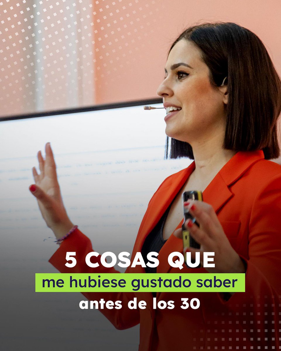 5 Cosas que me hubiera gustado saber antes de los 30.

Abro hilo🧵.