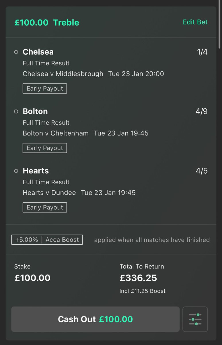 🚨 TUESDAY DAILY ACCA 🚨

🎁 If this wins I’ll give £50 CASH to TWO of YOU Lucky People at 10pm tonight!! 💷

To Enter: 👇

1⃣ RT this Tweet
2⃣ Follow my account