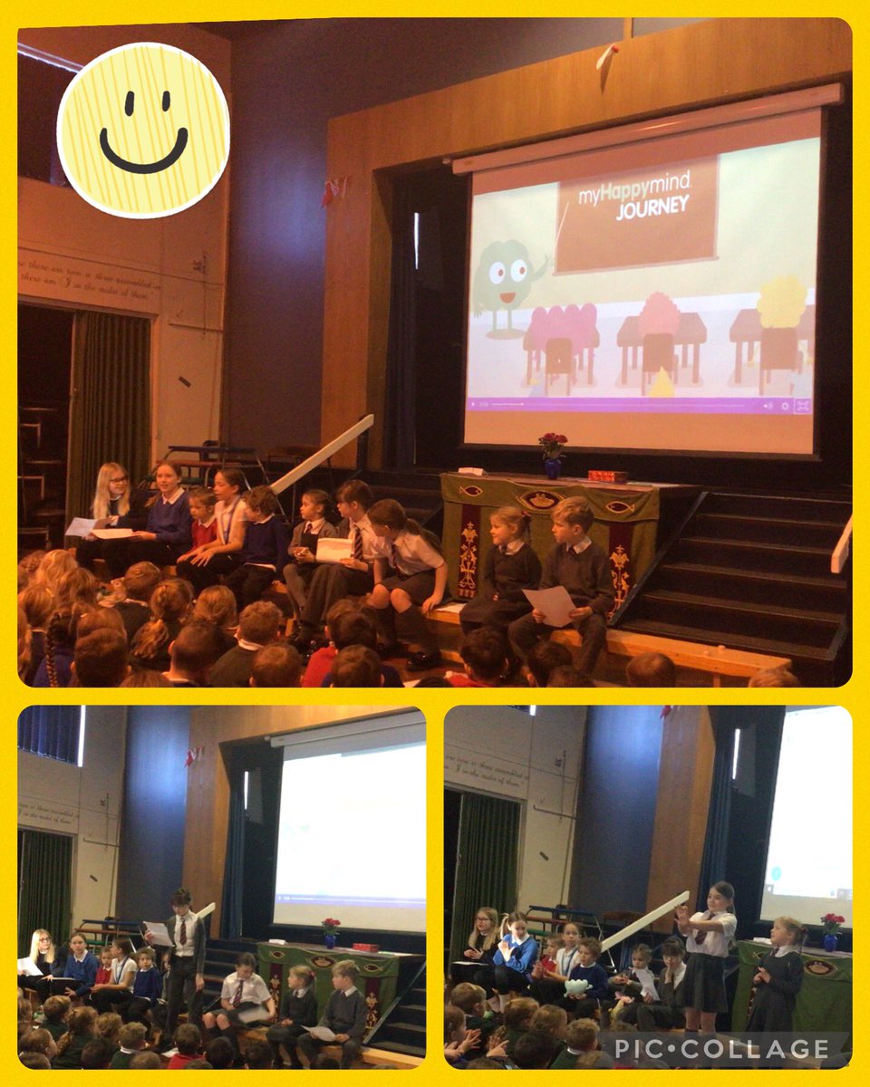 Our wonderful Happiness Heroes led assembly last Friday, to remind us all about using the habits we have learned such as Happy Breathing. They were fabulous and introduced how we will recognise and  ‘Celebrate’ our character strengths 🤗 <a href="/myHappymind_/">myHappymind</a> <a href="/Hollymountbury/">Holly Mount RC Primary</a>