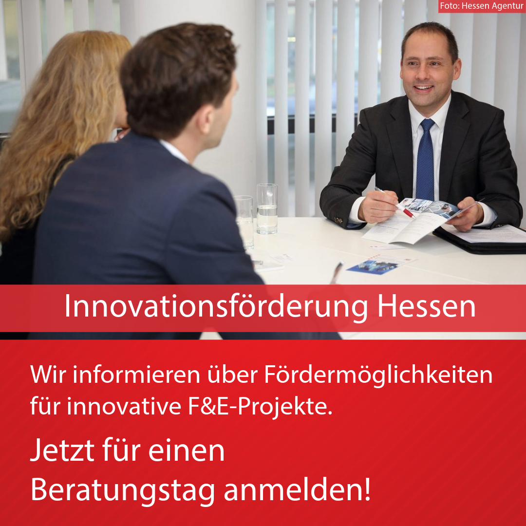 Hessen_Agentur's tweet image. Innovative #Ideen gesucht! 💡🧐 Das Land #Hessen fördert die Durchführung besonders innovativer Forschungs- und Entwicklungsvorhaben (F&amp;amp;E-Projekte).
Jetzt für einen #Beratungstag anmelden ⬇️
kreativwirtschaft-hessen.de/termine/innova…