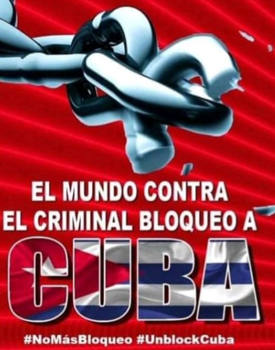 ¿Si el bloqueo a #Cuba es una justificación de las autoridades cubanas, qué espera EEUU para quitar esa justificación?