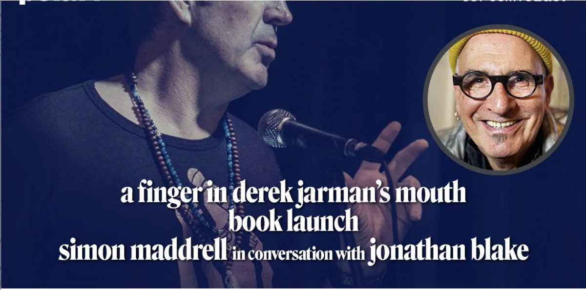 Join myself and Jonathan Blake for a launch of 'a finger in derek jarman's mouth' in aid of Positive East Thursday 22nd Feb 6.30 for 7pm @polaripress @PositiveEast @sweetbriar49 #jarman #derekjarman outsavvy.com/event/18069/a-…