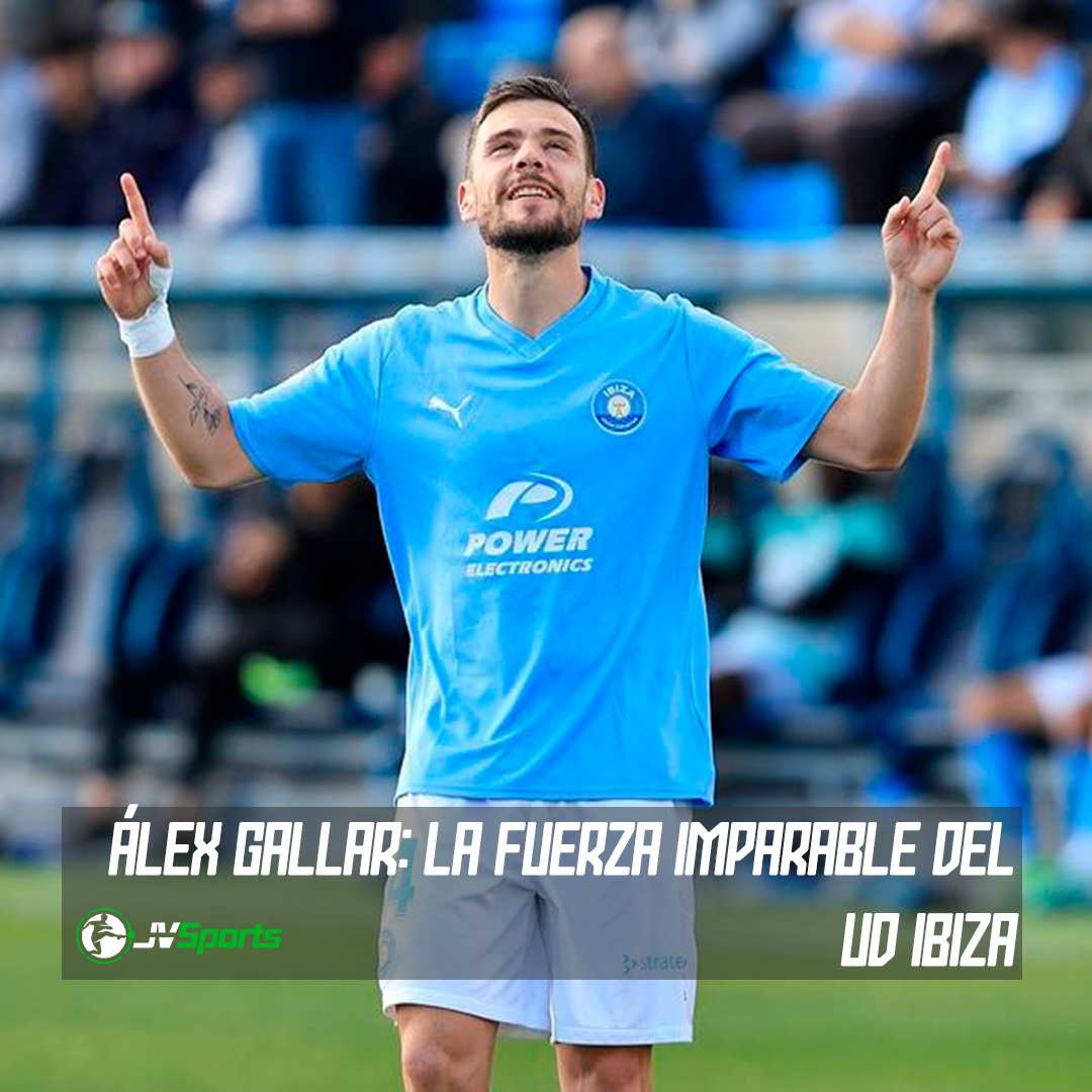 ⚽✨ ¡<a href="/alexgallar11/">Álex Gallar</a> es sinónimo de determinación en la UD Ibiza! Con 6 goles y 9 asistencias esta temporada, Gallar lidera el ataque y encamina al equipo hacia el ascenso.  #JvSports #WeAreWinners #PonUnJVEnTuVida

Link Noticia: jvsports.es/noticias/alex-…