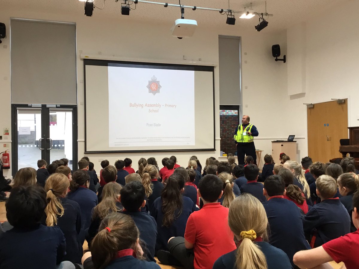 Thank you to our local PCSO team for delivering two very informative sessions about bullying to both KS1 and KS2 today