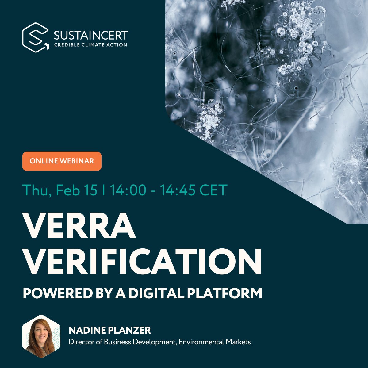 SustainCERT (@sustain_cert) on Twitter photo Join our webinar: Verra Verification. Powered by a digital Platform.
Join us in this webinar to learn more about our verification services for <a href="/VerraStandards/">Verra - Standards for a Sustainable Future</a> and experience a live demo of the SustainCERT platform.
Register here bit.ly/4b4QTXA Join our webinar: Verra Verification. Powered by a digital Platform.
Join us in this webinar to learn more about our verification services for <a href="/VerraStandards/">Verra - Standards for a Sustainable Future</a> and experience a live demo of the SustainCERT platform.
Register here bit.ly/4b4QTXA