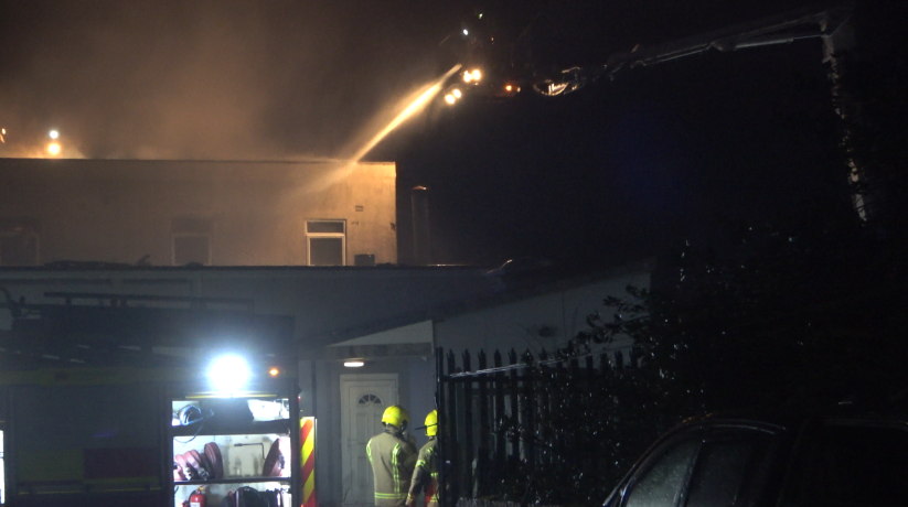 NEmergencyPhot1's tweet photo. Some more photos of the Incident in #ashington last night. It's been a busy few days for @NlandFRS. 

Well done to all crews involved last night 👍 https://t.co/7sxg7f6rDR