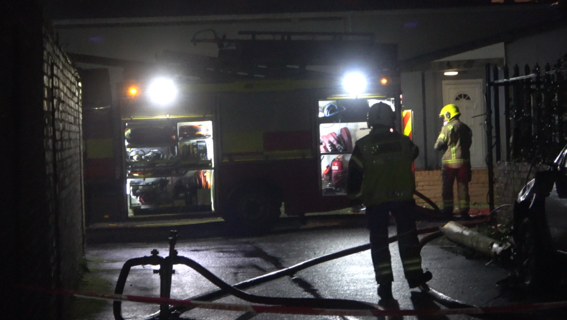 NEmergencyPhot1's tweet photo. Some more photos of the Incident in #ashington last night. It's been a busy few days for @NlandFRS. 

Well done to all crews involved last night 👍 https://t.co/7sxg7f6rDR