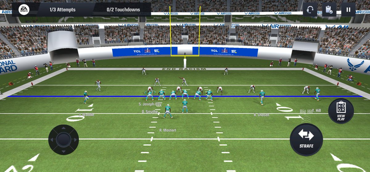 Blad3sharp's tweet image. Great to see Best Buy / TCL now advertising in Madden mobile also via #Bidstack #BIDS