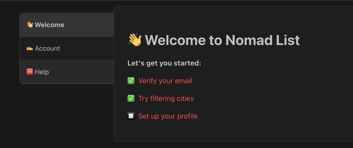 GoingParabolics's tweet photo. @levelsio I'm not able to cancel my trial membership of NomadList. See screenshot below, there's no setting to cancel https://t.co/ymzoK8QcIC