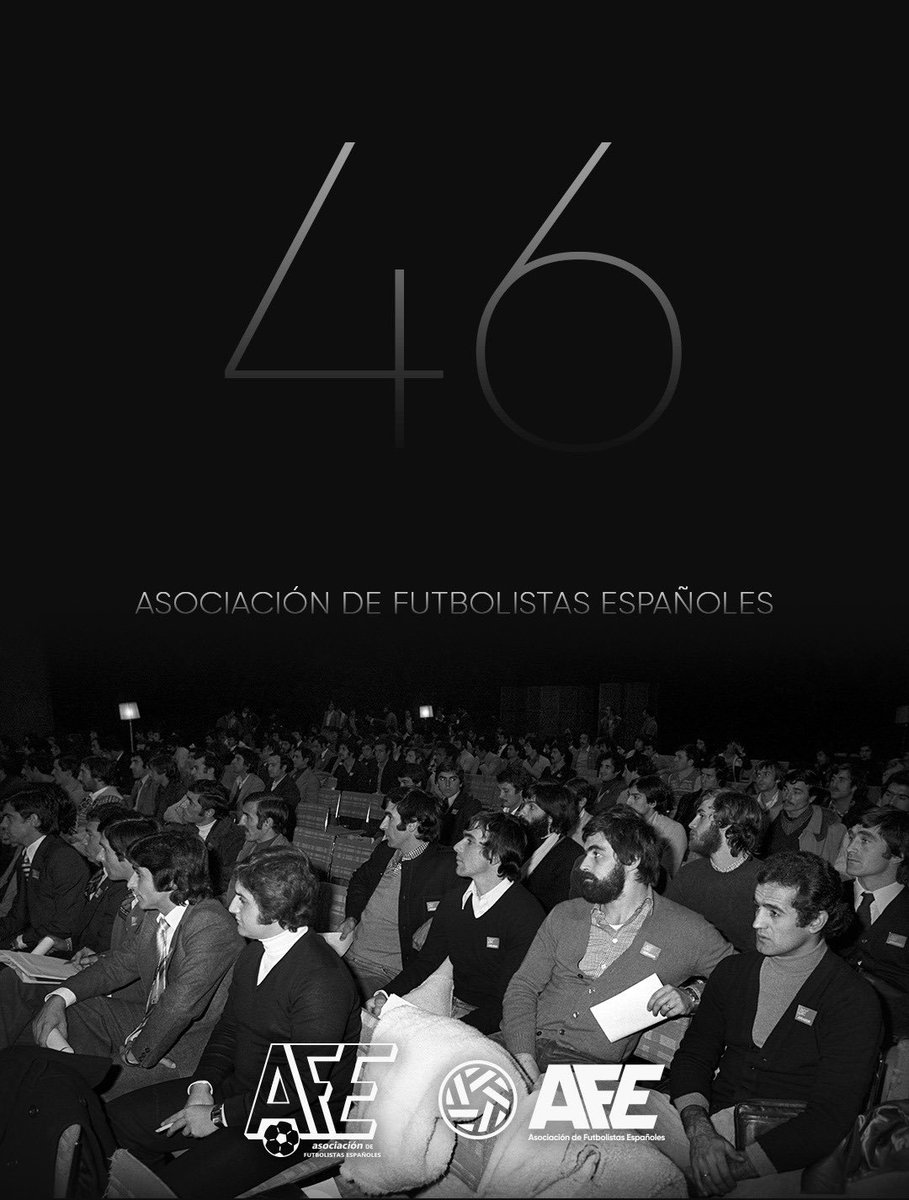 🎂⚽️ 23 de enero de 1978.

Una fecha muy especial porque fue el inicio de nuestra lucha para conseguir nuestros derechos como futbolistas. Mantenerlos y mejorarlos siempre será nuestra razón de ser.

#UnidosSomosMásFuertes
#46años
#AFEFútbol