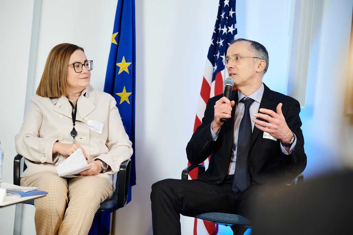 AmCham EU (@amchameu) on Twitter photo Data is fundamental ☁️
That’s why <a href="/Energy4Europe/">Energy4Europe 🇪🇺</a>'s Vincent Berutto is highlighting the need to include it in energy plans going forward 🔌 #EUGreenWay Data is fundamental ☁️
That’s why <a href="/Energy4Europe/">Energy4Europe 🇪🇺</a>'s Vincent Berutto is highlighting the need to include it in energy plans going forward 🔌 #EUGreenWay