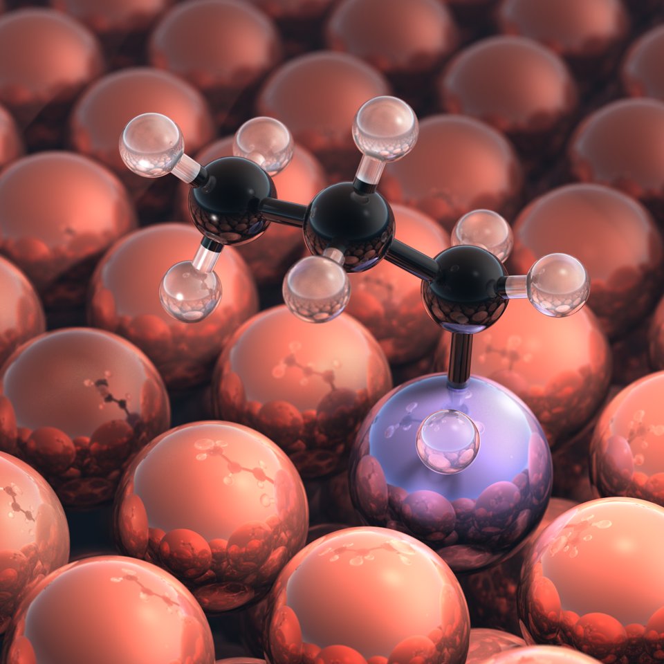 <a href="/michastamatakis/">Michail Stamatakis</a>: "After a decade of intense research on single-atom alloys, we now have an elegant, simple but powerful theoretical framework that explains binding energy trends and enables us to make predictions about catalytic activity." 
Read more: 
chem.ox.ac.uk/article/as-eas…
