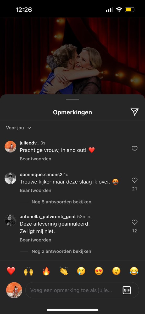 Moedige lieve Maaike Cafmeyer kan niets professioneel doen zonder dat het BDP legertje negatieve commentaar begint te geven. Ik probeer daar wat positiviteit tegenaan te gooien telkens ik het groepje in actie zie. Miss een idee voor andere mensen die haar een warm hart toedragen!