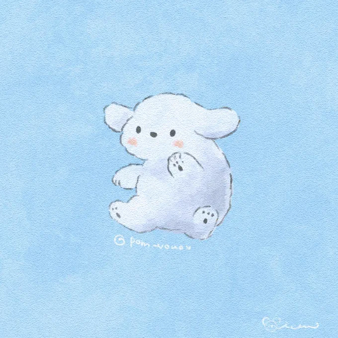 Flying dog  #ArtistOnTwitter #動物イラスト