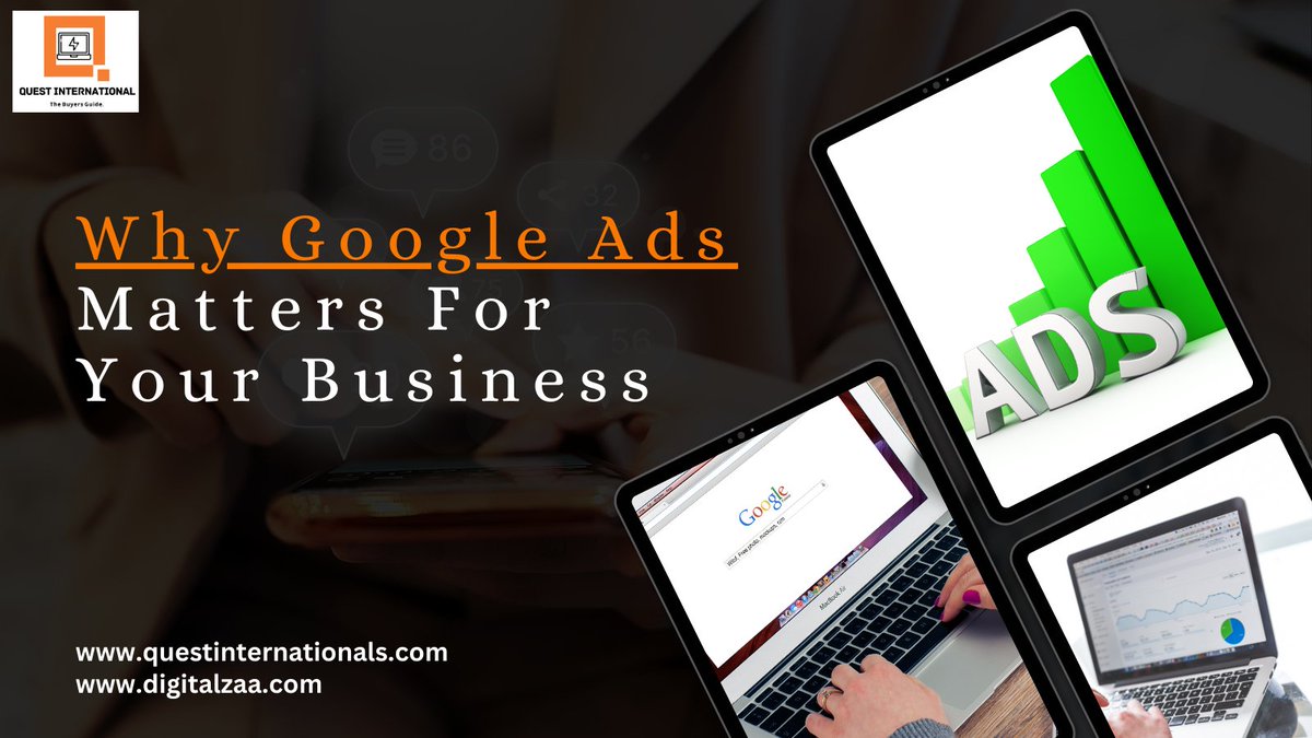 🔑💼 Learn why Google Ads are a game-changer for your business!
Read the full blog here: rb.gy/ccp2y2
#googleads #ᴏɴʟɪɴᴇᴀᴅᴠᴇʀᴛɪsɪɴɢ #businessgrowth #digitalmarketing #ppc #marketingstrategy #adwords #onlinevisibility #searchads #SEM #targetedads #paidsearch