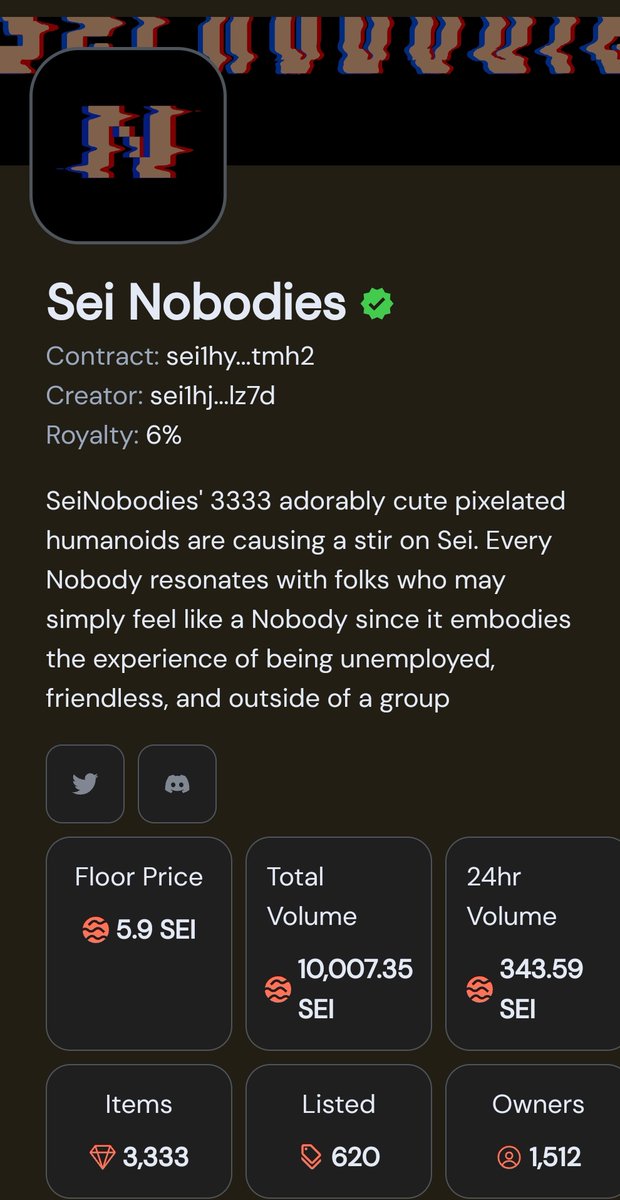 We just hit 10k sei volume on  <a href="/Pallet_Exchange/">Pallet Exchange | The Sei Marketplace</a> .
Builders are building, join now or see you at 100x

To celebrate,  a lucky person who interacts below would get an airdrop.👇

LIKE   , RT  AND DROP SEI WALLET!👇

#WeAreNobodies