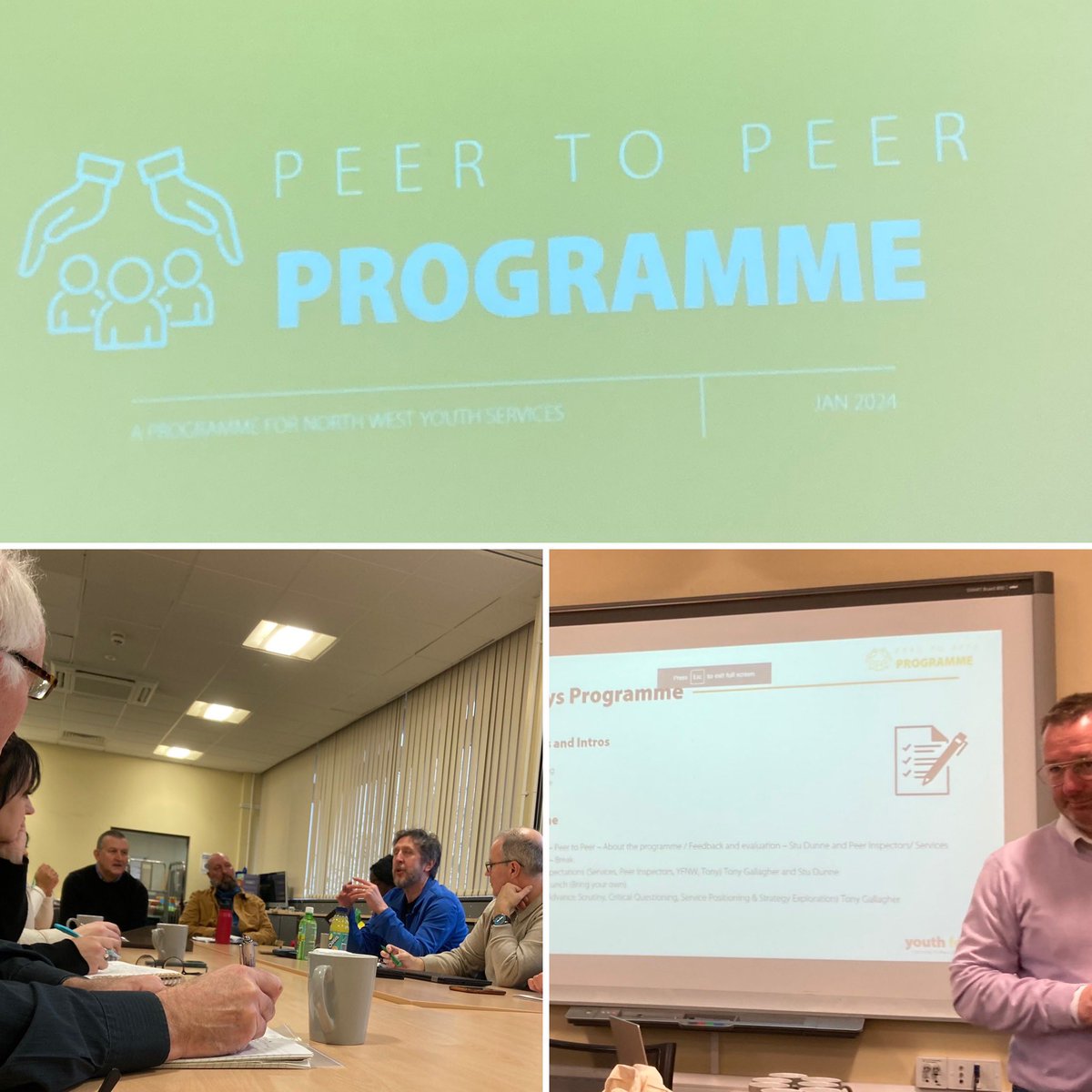 We’re @OldhamYouth today sharing with colleagues from across the #NW about our new Peer to Peer programme and the way it works reviewing and inspecting  #youthservices in #NW #youthwork #quality