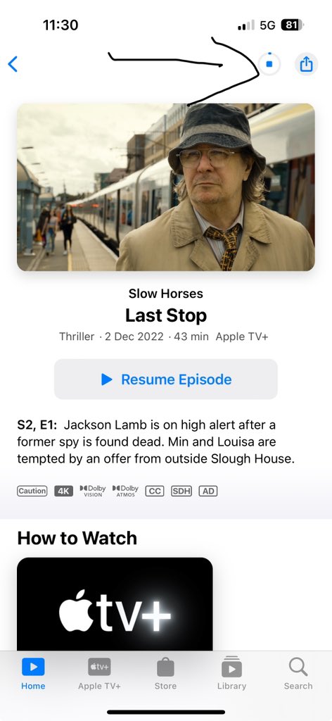tom_hero_hammer's tweet photo. @AppleTV why can’t I down load any of your programs to my phone? The down load starts but stops. It’s been like this all morning. https://t.co/62Cqea2Euo