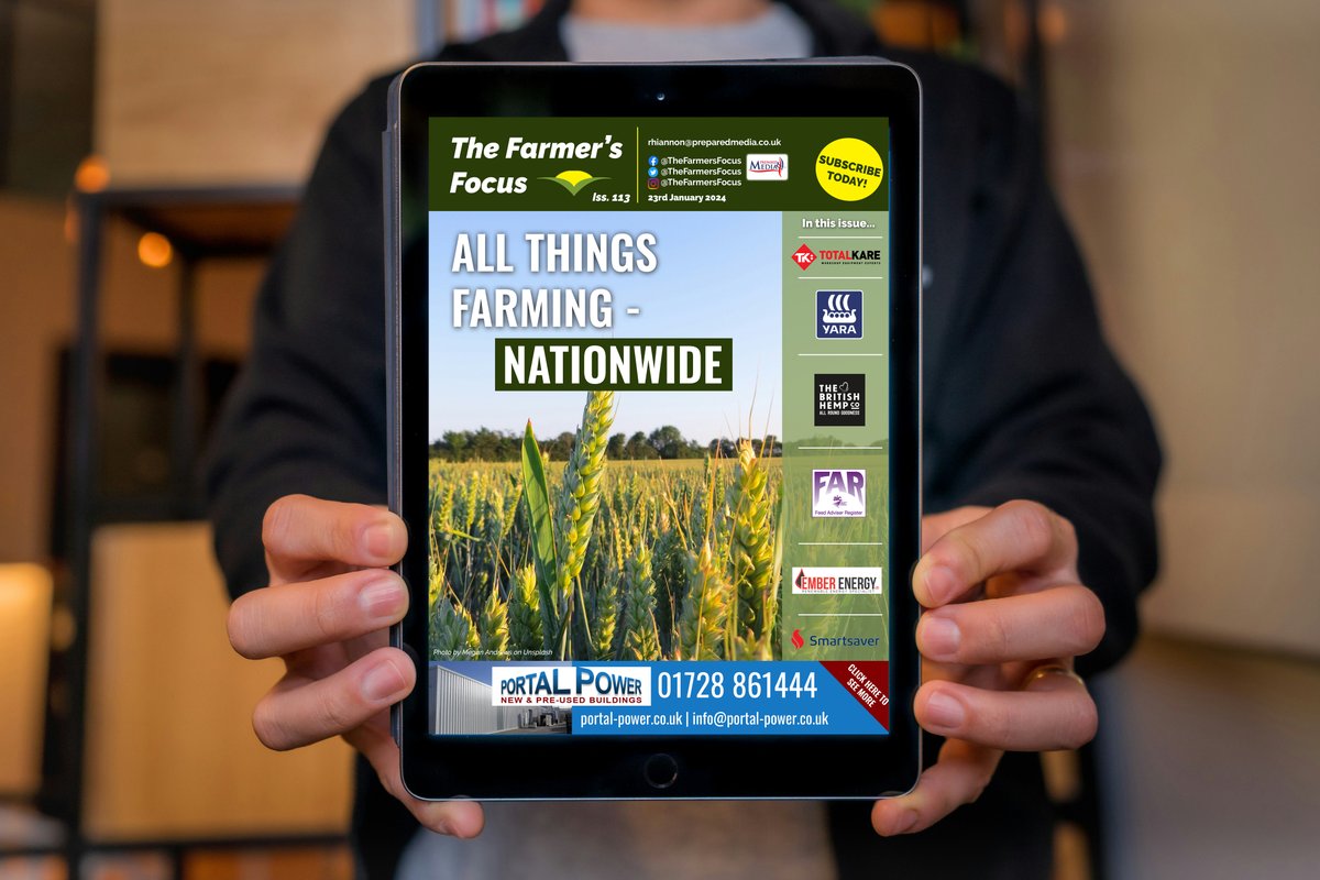 The Farmer's Focus is now LIVE!

Featured inside this weeks edition:
<a href="/TOTALKARE/">Totalkare</a> 
<a href="/Yara_UK/">Yara UK</a> &amp; so much more!

<a href="/LemkenG/">LEMKEN GB</a> sponsor this week's Machinery Focus Campaign!

Portal Power Sponsor our latest E-mag
portal-power.co.uk

Check out the edition here:
farmersfocus.co.uk/publications/