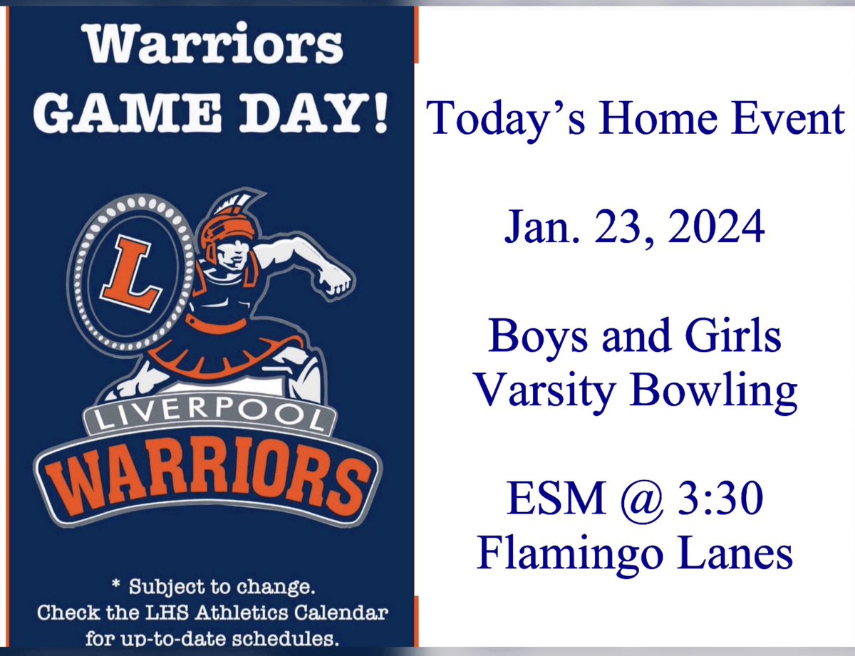 Check us out at Flamingo Lanes today! 🎳