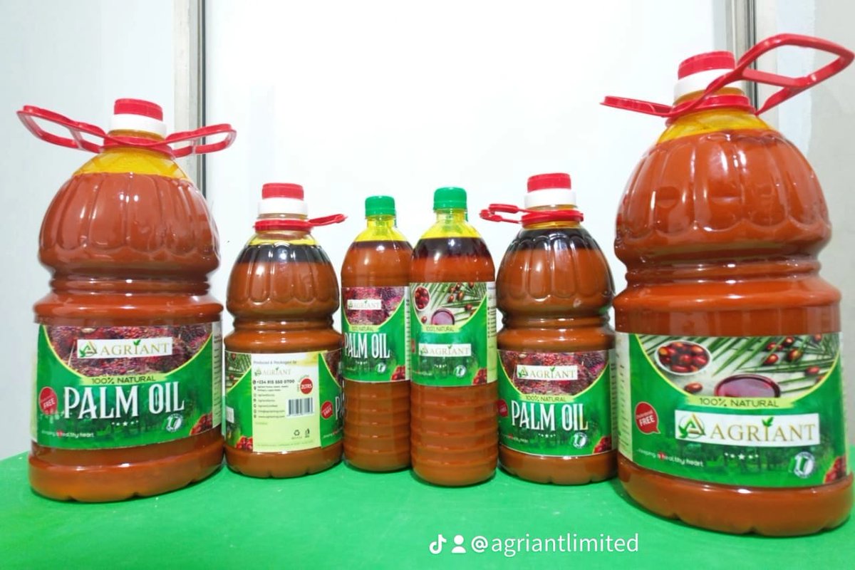 Our palm oil in different litres 
#organicfarm #palmoil 
#femikotun #retreat