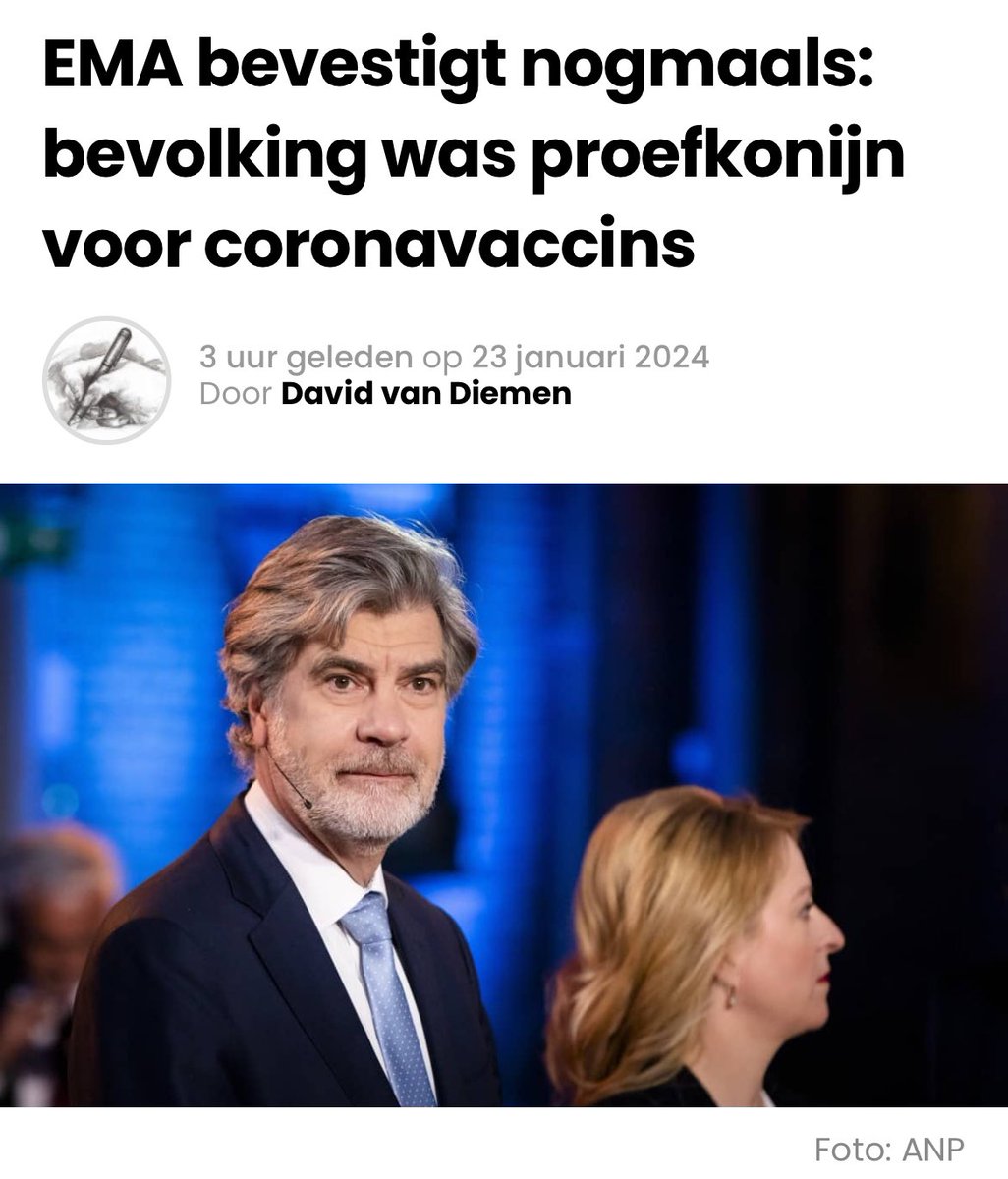 indepen_media's tweet photo. Het Europees Geneesmiddelenbureau (EMA) ligt inmiddels ook onder vuur van de Europese Commissie; niet alleen blijken politieke doelen tot een versnelde invoering te hebben geleid en werd het EMA onder zware druk gezet door Ursula von der Leyen, ook Nederland is bedonderd en belazerd.

Verder lezen? Kijk op onze 🕸️site: https://t.co/LPXi2GI2sf