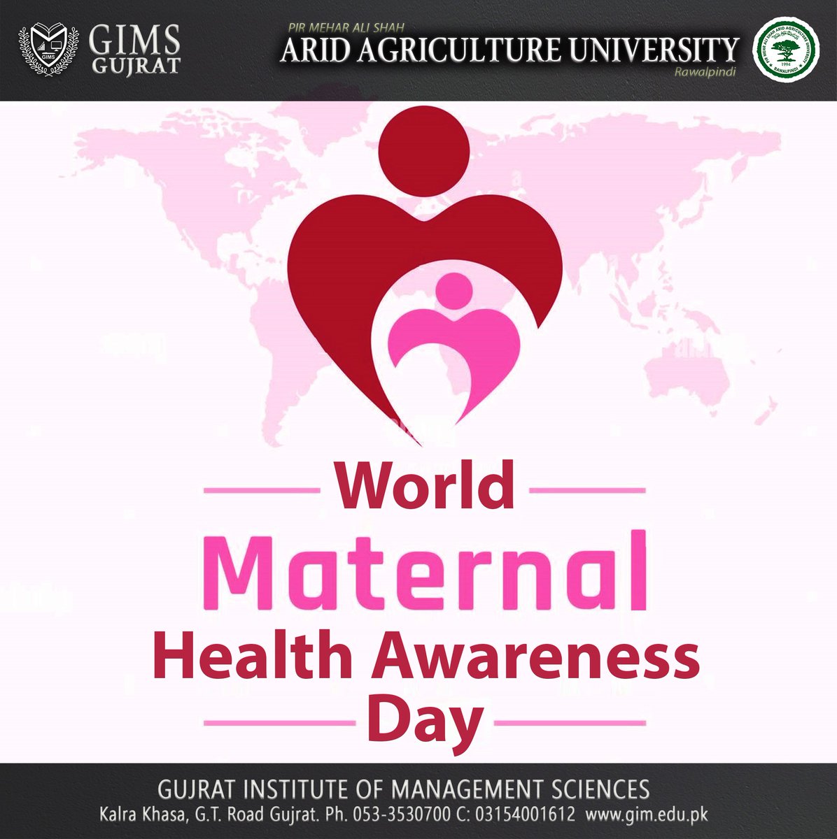 GIMSUAAR's tweet photo. "𝐌𝐚𝐭𝐞𝐫𝐧𝐚𝐥 𝐇𝐞𝐚𝐥𝐭𝐡 𝐀𝐰𝐚𝐫𝐞𝐧𝐞𝐬𝐬 𝐃𝐚𝐲"
Embracing the essence of life, we honor every mother's journey. This Maternal Health Day, let's commit to ensuring a safer, healthier world for all moms.
#maternalhealth #motherhoodjourney #healthforallmoms #Gims #arid https://t.co/DRT8PF1N5f