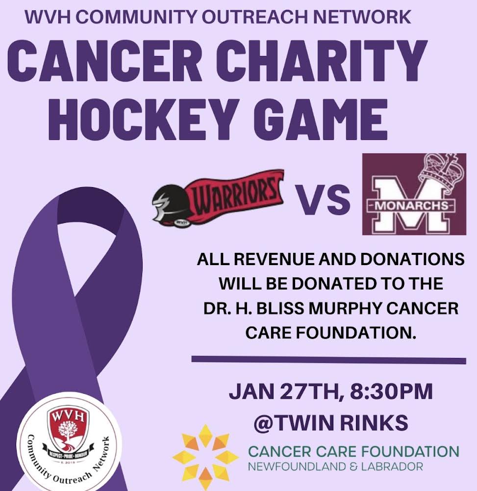 We are very excited for this <a href="/WVHHockey/">WVHWarriorsHockey</a> game against <a href="/MCHSMonarchs/">MCHS - Mobile High</a>! Another great initiative by our Community Outreach Network. Our very own fab cancer survivor school secretary Sherry Duke will drop the puck. See you there!! 🏒🩷