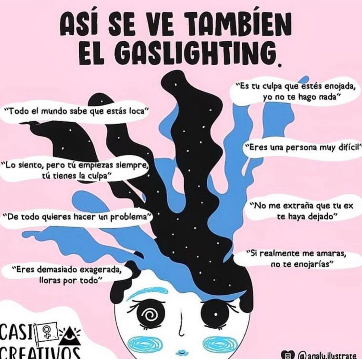 NarcisimoP's tweet photo. Gaslighting 
#narcisistapsicopata #narcissist #psikopat #narcissisticabusetruth #maltratocero #no #psicopata #violenciafamiliar #violenciamachista #noestassola #violenciavicaria https://t.co/XbKy66DK1O