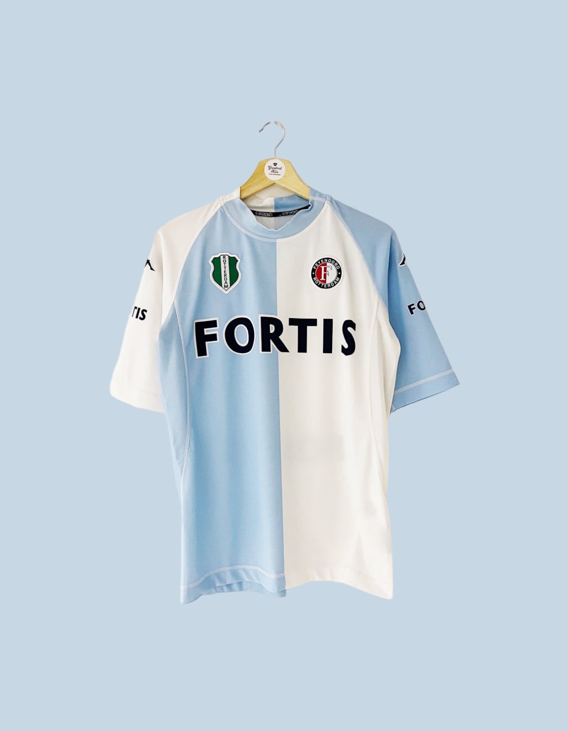 FEYENOORD 2004 2005 AWAY SHIRT FOOTBALL SOCCER JERSEY MENS