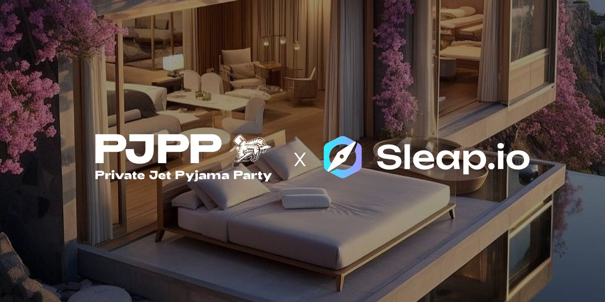 pjpp_club's tweet photo. PJPP X https://t.co/UdsTDmR4AA

We’re delighted to share our partnership with @sleap_io.

https://t.co/diMvgDtj8r is a web3 hotel booking platform with access to 350,000 hotels - apart from accepting your traditional forms of payment, they also accept over 200 cryptocurrencies!

Head to our Discord to discover the exclusive perks this partnership will bring to our members.