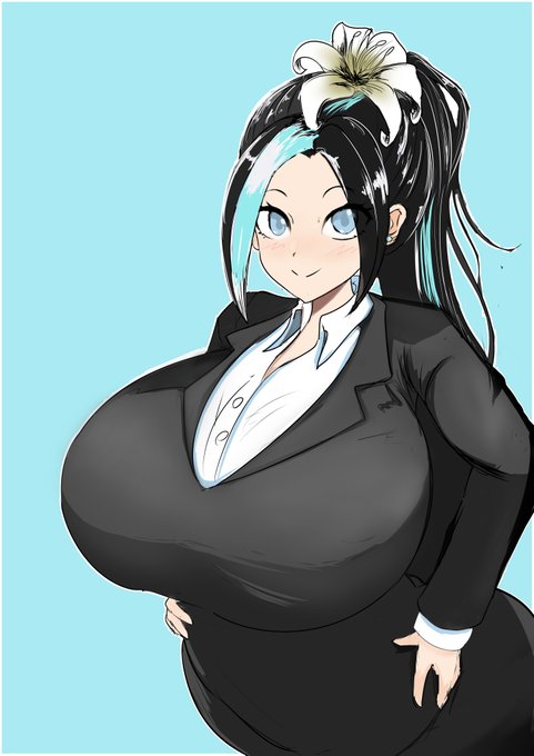 お題箱より三節棍のリリー(非合法着衣爆乳)